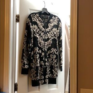 Bcbg long bomber jacket last day to buy